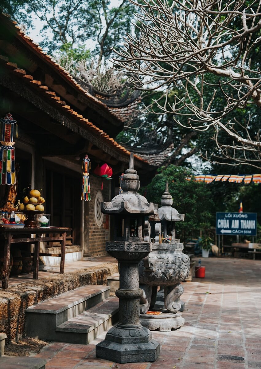 La pagode Tay Phuong est très accessible