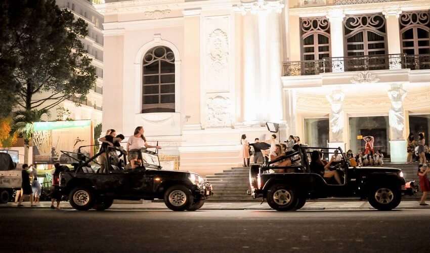 Le jeep offre une sensation de liberté