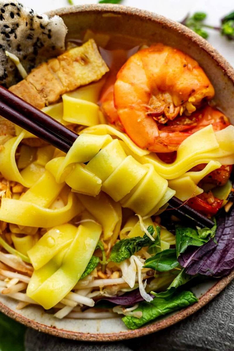 Soupe de nouilles Quang