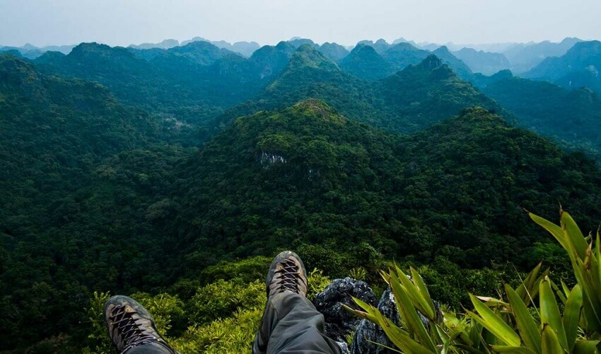 Randonnée au parc national de Cat Ba